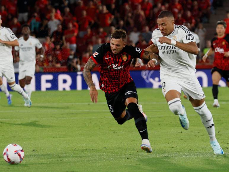 ¡Se le negó el gol! El partido de Mbappé en su debut en La Liga con el Real Madrid