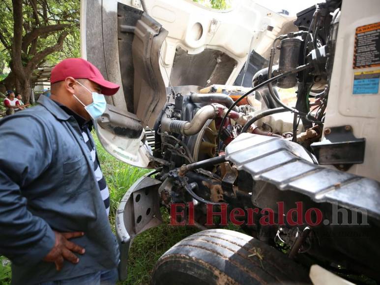 Enorme flota de cisternas en Alcaldía de Tegucigalpa evidencian abandono y descuido