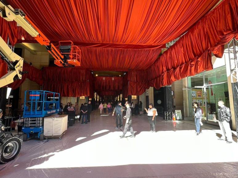 Así se prepara el teatro Dolby para los premios Oscar