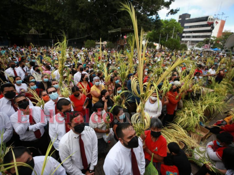 Los rostros de amor, fe y devoción que marcaron el inicio de Semana Santa en Tegucigalpa