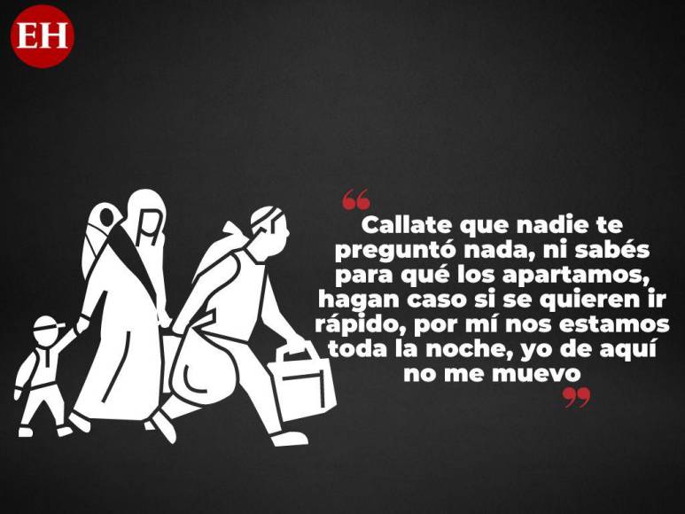 Frases intimidatorias de policías extorsionadores a migrantes en su paso por Honduras