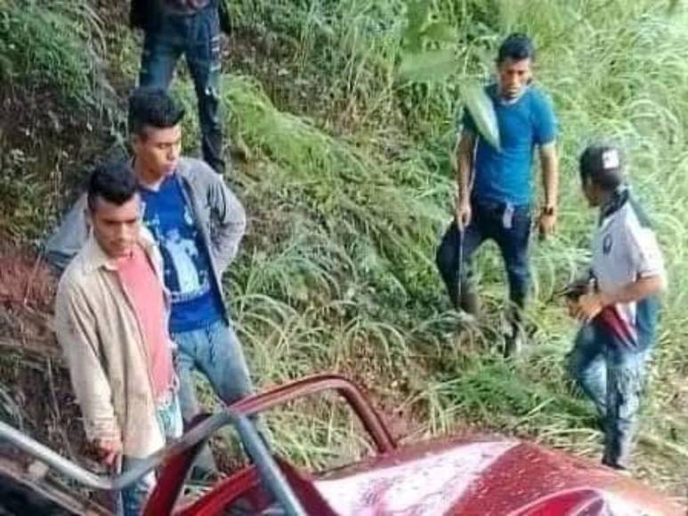 Padre y sus dos hijos fueron las tres víctimas de mortal accidente en Lempira