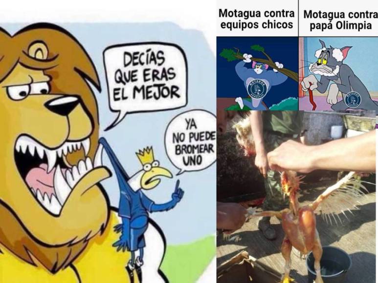 Los mejores memes que dejó el triunfo de Olimpia sobre Motagua