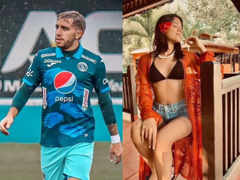 Así es la hermosa novia de Agustín Auzmendi, delantero del Motagua