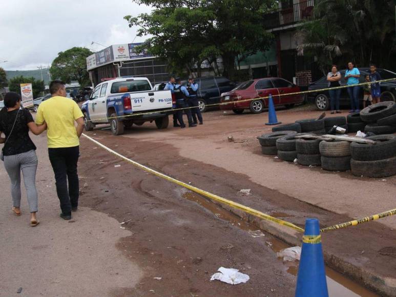 En medio de llantas y basura, hallan feto en colonia Villa Nueva en la capital