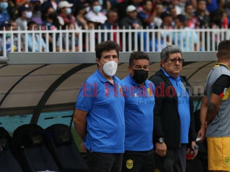 Locura azul, la decepción de Vargas y ambientazo: Las imágenes del Motagua-Real España