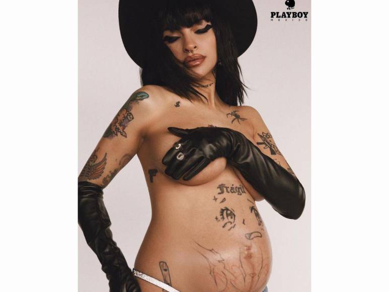 Cazzu, embarazada, protagoniza provocativa portada de Playboy