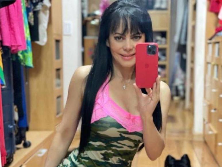 Radiante y estilizada, así luce Maribel Guardia a sus 63 años