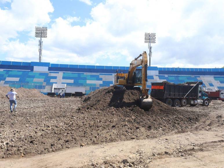 Sistema de drenaje colapsado, pésimo engramillado y varias irregularidades: los hallazgos en el Estadio Nacional