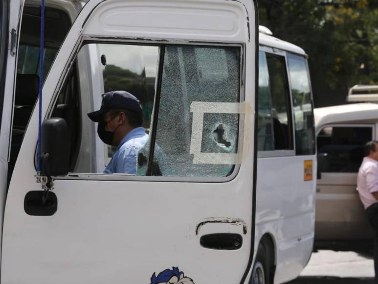 “Terror creciente”, otro ataque contra rubro transporte en Tegucigalpa