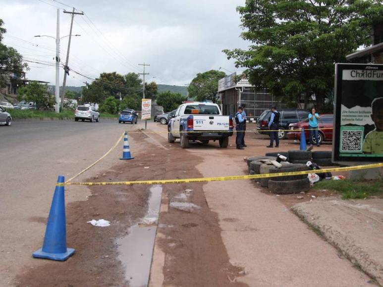 En medio de llantas y basura, hallan feto en colonia Villa Nueva en la capital