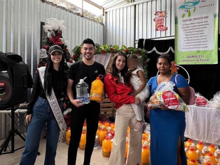 Zu Clemente participa en entrega de comida a familias del Crematorio