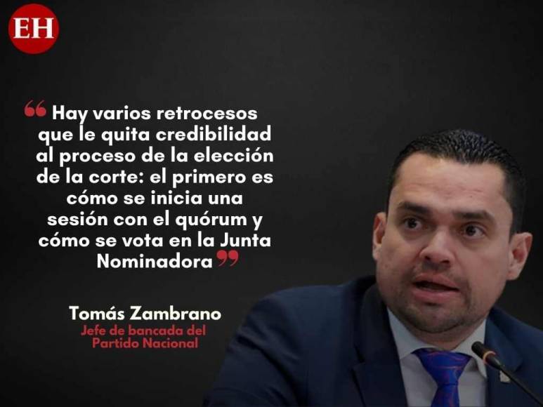 “Libre quiere una Corte que obedezca a sus intereses”: Tomás Zambrano sobre ley para elección de Junta Nominadora