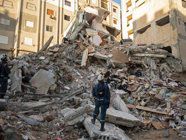 Las 20 imágenes más impactantes del terremoto en Turquía y Siria