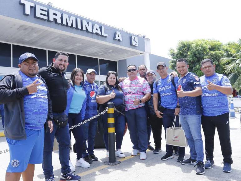 Afición recibe a Motagua tras eliminar al campeón Pachuca de la Champions de Concacaf