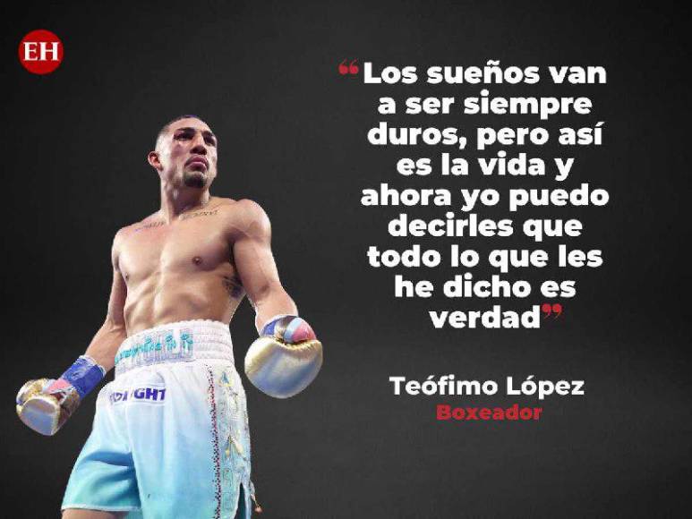 “Para mí todo es Dios”: Las frases de Teófimo López, nuevo campeón de peso superligero