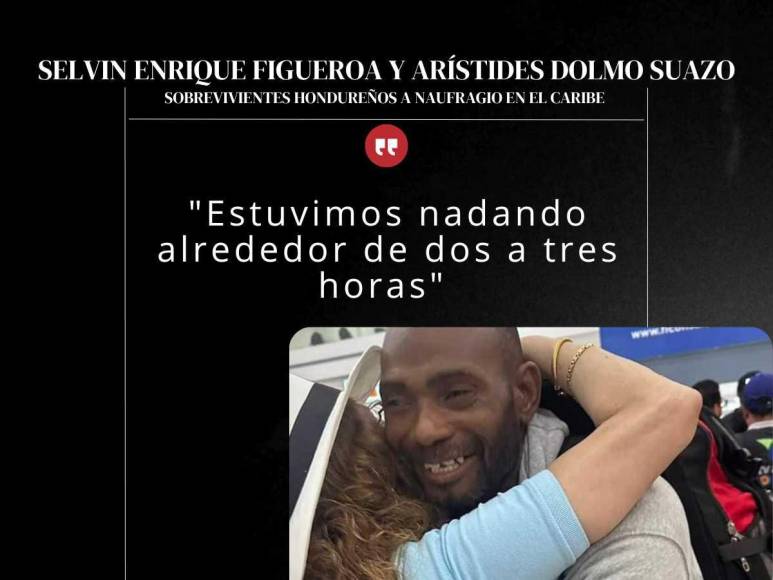 “Nadamos tres horas”: Testimonio de hondureños sobrevivientes a naufragio en Caribe