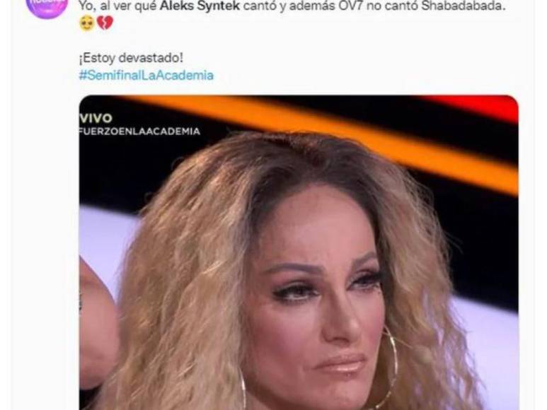 Lluvia de memes dejó Aleks Syntek tras ‘opacar’ a OV7 en semifinal de La Academia