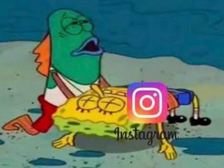 Caída mundial de Instagram provoca divertidos memes