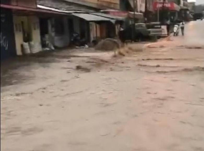 Muerte, desbordamientos y evacuados: Daños tras lluvias que afectan a Honduras (Fotos)