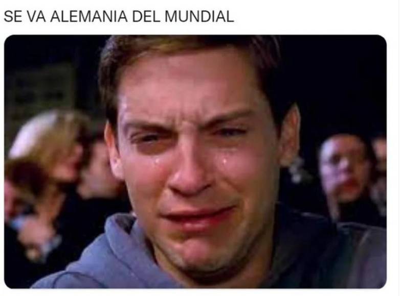 Los memes que deja el debacle de Alemania al quedar eliminada de Qatar 2022