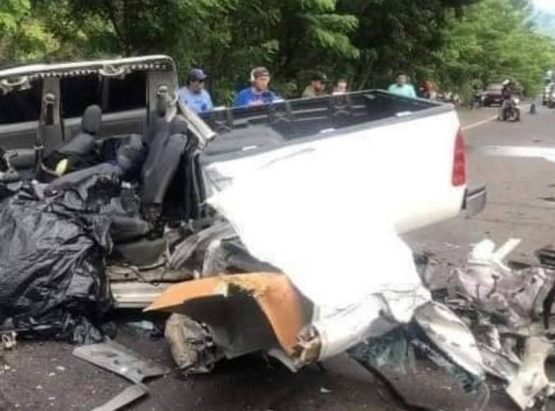 Los rostros de las víctimas del trágico accidente en Taulabé (Fotos)