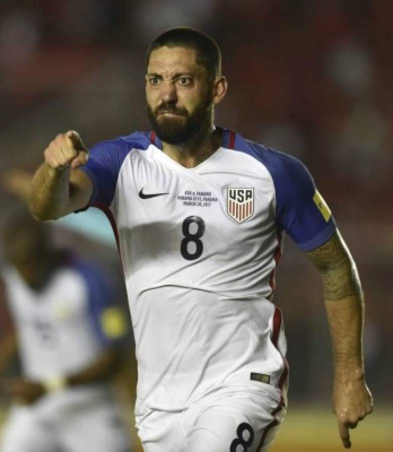 Clint Dempsey, goleador de los Estados Unidos. Foto: Agencia AFP