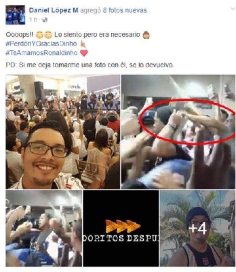 Esta fue la publicación que generó controversia en Facebook.