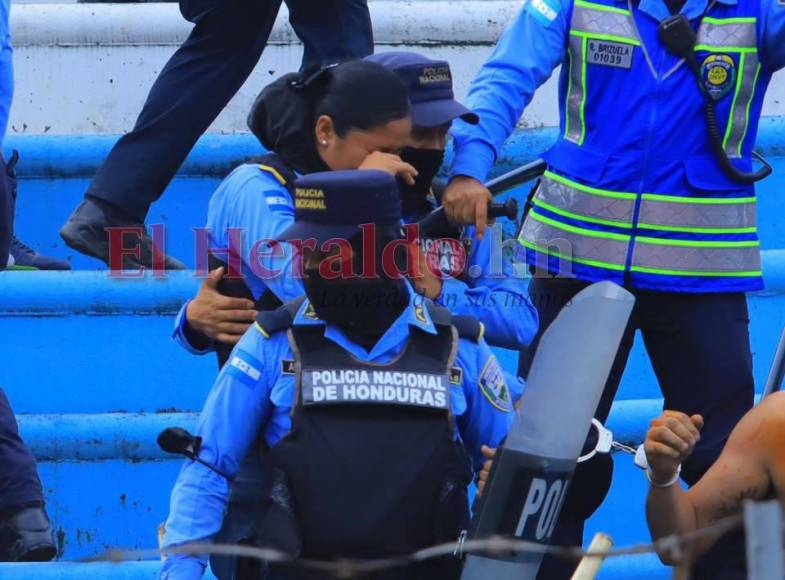 ¿Qué se sabe de la muerte del agresor de la mujer policía en el Estadio Olímpico?