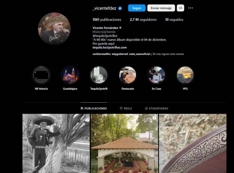 Los famosos fallecidos que siguen “activos” en Instagram