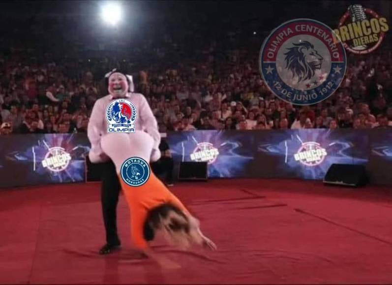 Olimpia se baja a Motagua y aficionados crean chistosos memes