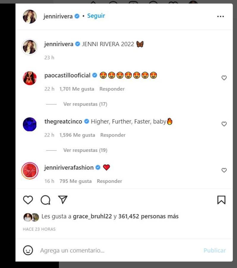 Los misteriosos mensajes publicados en las redes sociales de Jenni Rivera