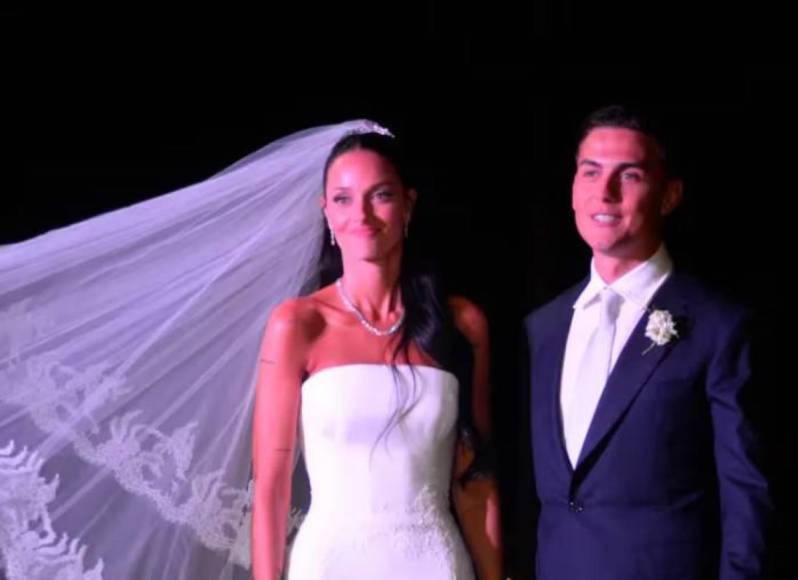 Paulo Dybala y Oriana Sabatini; primeras imágenes de la boda ¡Messi le quedó mal!