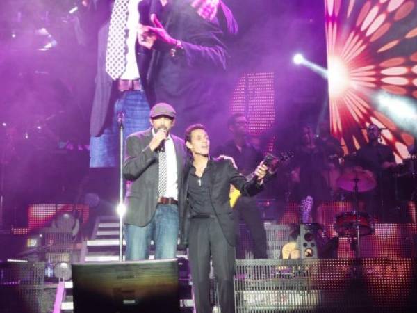 Marc Anthony desbordó las emociones del público y Juan Luis Guerra demostró por qué es el rey de la bachata.