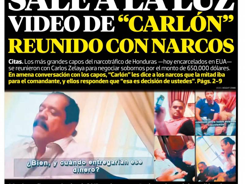 Sale a la luz video de “Carlón” reunido con narcos