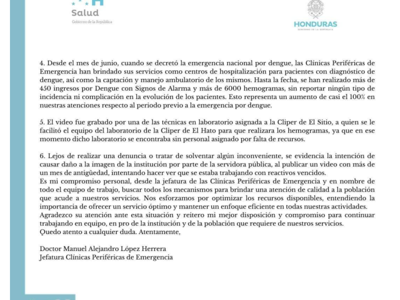 Manuel López, jefe de las Clípers, firmó el documento asegurando que Salud y el proveedor habían dado el visto bueno para usar reactivos vencidos en los exámenes de sangre.