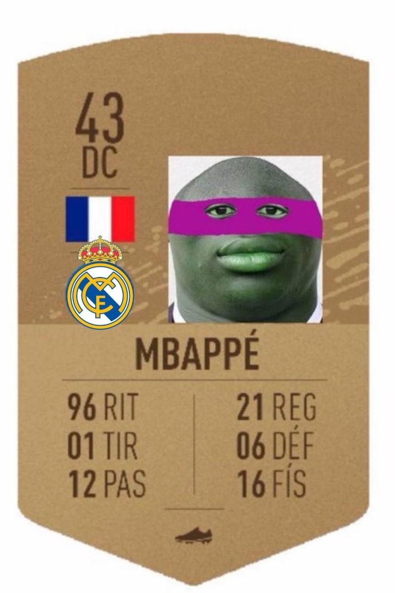 Memes destrozan a Mbappé tras derrota de Real Madrid ante Liverpool en Champions League