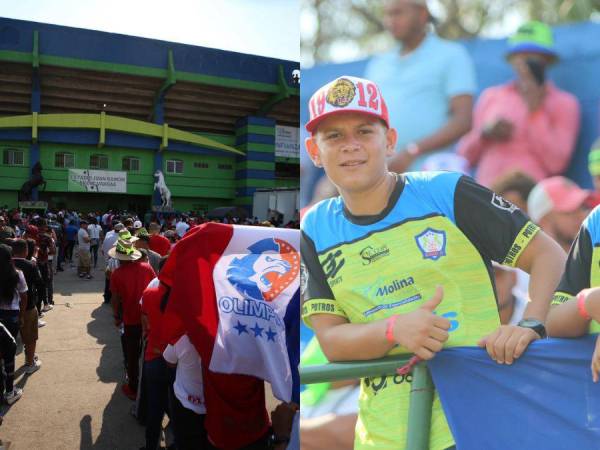 Olancho FC y Olimpia se juegan la cima del Torneo Clausura y al ser un duelo de los primeros lugares del Clausura 2023 las aficiones de ambos equipos en Juticalpa han respondido con un auténtico llenazo y ambientazo en el Juan Ramón Brevé.