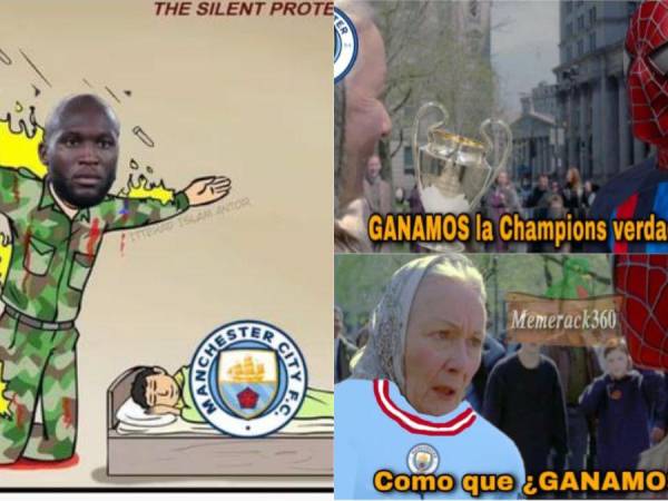 El Manchester City de Pep Guardiola se coronó campeón de Champions y los memes se volvieron furor en las redes sociales. Las graciosas imágenes se volcaron contra Lukaku, el Inter, los barcelonistas disfrazados de “Citizens” y el Real Madrid. Aquí las más graciosas.