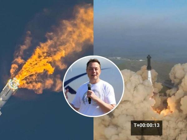 El cohete Starship de la compañía SpaceX liderada por Elon Musk, es el más grande del mundo. Sin embargo, explotó en el aire mientras realizaba su primer vuelo. Luego del estallido, el magnate multimillonario reaccionó al respecto. Aquí las impresionantes imágenes.