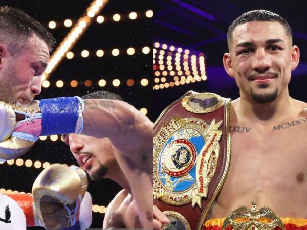 Teófimo López puso en alto el nombre de Honduras al vencer y quitarle el invicto a Josh Taylor y convertirse en campeón mundial superligero de la Organización Mundial de Boxeo. Aquí las imágenes del triunfo del “Gringo catracho”