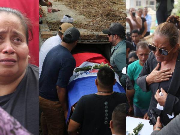 Elmer Canales, quién fue portero de varios equipos en el fútbol hondureño, fue sepultado esta tarde en el Cementerio General de Comayagua en medio de lágrimas e incredulidad. Sus familiares y amistades se mostraron consternados ante la súbita muerte del exjugador a sus 39 años.