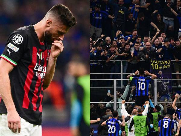 El Inter se impuso de manera contundente sobre el Milan en la llave de semifinales de la Champions League y tras el pitazo final se desataron un cúmulo de emociones en el terreno de juego. Aquí las mejores imágenes.