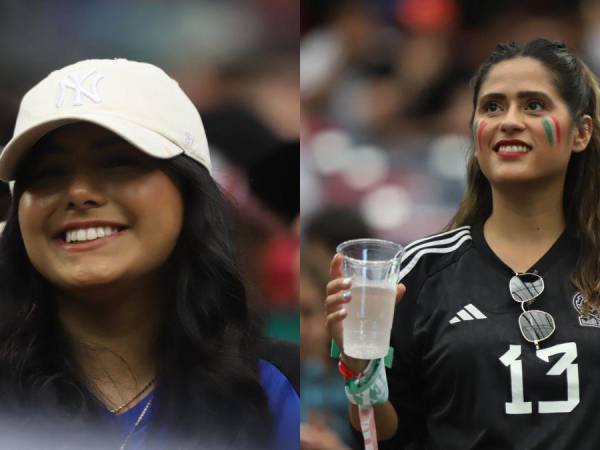 Siendo uno de los duelos más esperados de la Copa Oro 2023, Honduras y México disputarán su partido en un NRG Stadium que estará abarrotado de seguidores de ambas naciones y en donde no podía faltar la belleza femenina de catrachas y aztecas en las graderías.