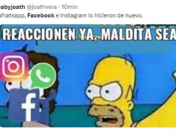 Instagram, Facebook y WhatsApp volvieron a sufrir una segunda caída en menos de 24 horas, obligando a muchos usuarios a utilizar otras redes sociales en su ausencia. La falla duró solo unos minutos, pero al ser repetitiva ha causado gran malestar entre los internautas, que han arremetido nuevamente con divertidos y originales memes.