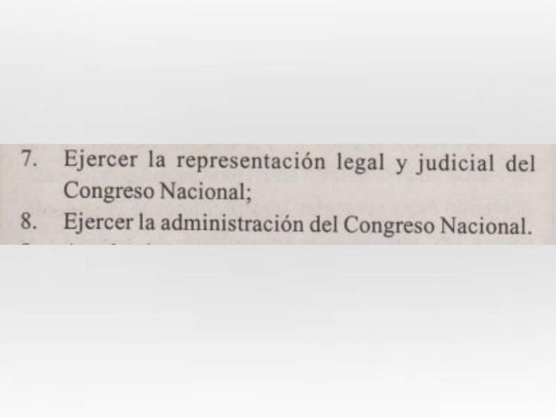 Constitución no faculta al presidente del Congreso Nacional para otorgar subsidios, pese a lo que dice Luis Redondo