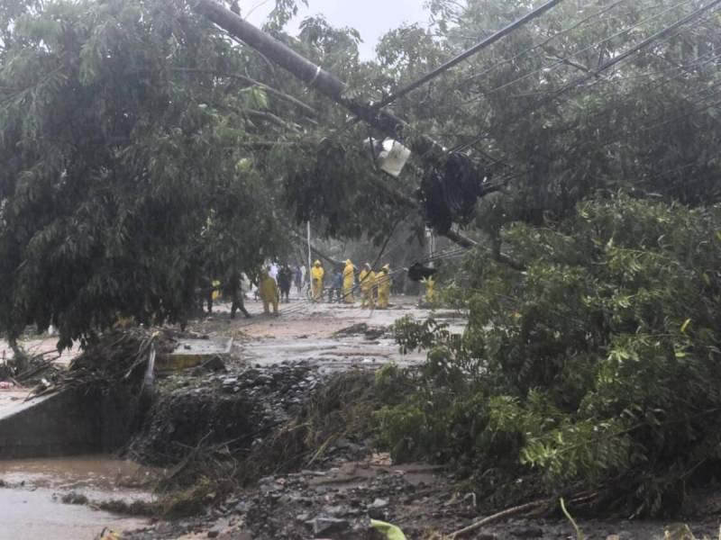 Copeco declaró alerta para toda Honduras al mediodía de viernes a consecuencia de las lluvias e inundaciones provocadas por la tormenta tropical Sara