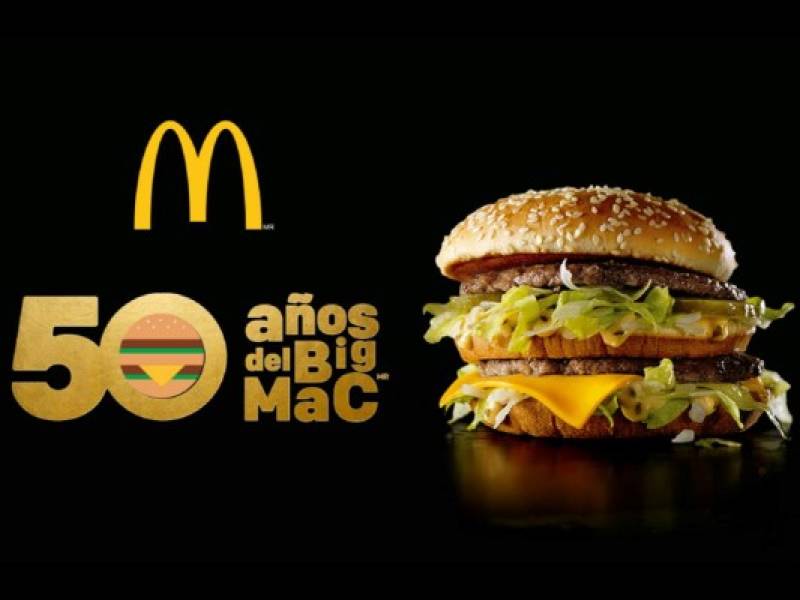 La Big Mac cumple 50 años y en McDonalds te quieren regalar una hamburguesa comprando una en tamaño agrandado...