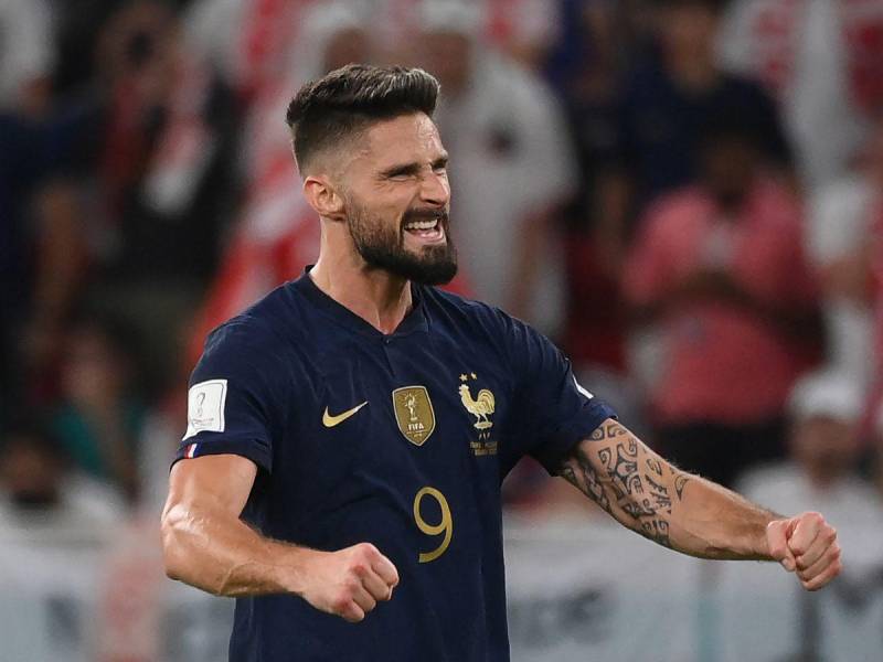 Con su gol frente a Polonia, Olivier Giroud se convirtió en el máximo goleador en la historia de la selección francesa.