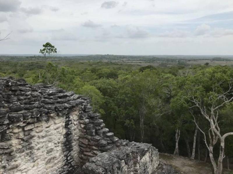 Arqueólogos hallan ciudad maya con pirámides en Campeche, México